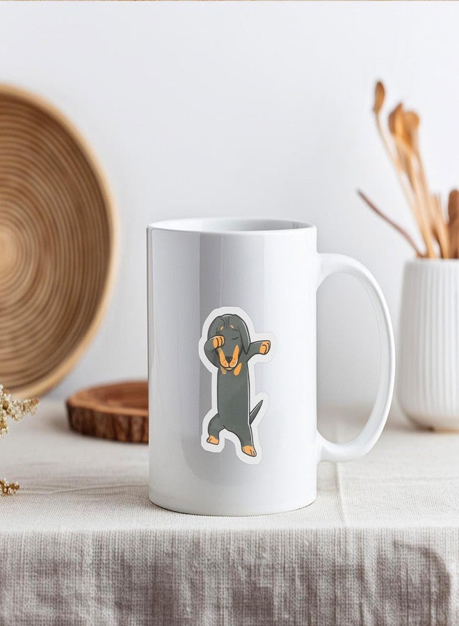 Yolev 120 Pcs Dachshund Stickers Kawaii Dog Stickers Waterproof Vinyl Decals Sausage Pet Puppy Sticker for Water Bottles Gift DIY Bike Luggage Phone Case Laptop Scrapbook Skateboard Phone - Image 4